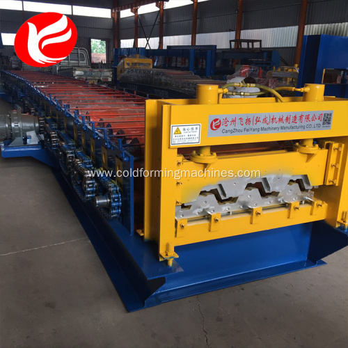 Floor deck  sheet metal steel sheeting machine